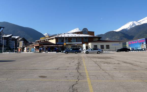 Pirin Mountains: access to ski resorts and parking at ski resorts – Access, Parking Bansko