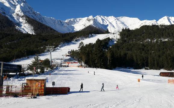 Ski resorts for beginners in the Gurgltal – Beginners Hoch-Imst – Imst