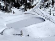 Reservoir in the Grosseck/Speiereck ski resort