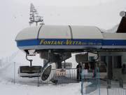Fontane-Vetta - 4pers. High speed chairlift (detachable) with bubble