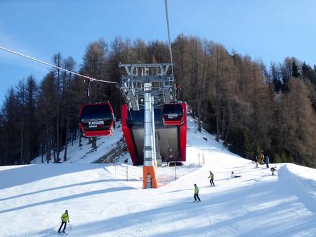 Ski lifts Tauferer Ahrntal (Valli di Tures e Aurina) – Ski lifts Klausberg – Skiworld Ahrntal