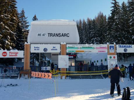 Isère Valley: best ski lifts – Lifts/cable cars Les Arcs/Peisey-Vallandry (Paradiski)