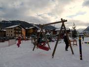 Children's playground in Livigno