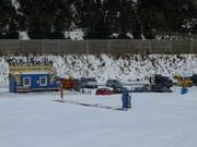Magic carpet and snow carousel in Flachauwinkl