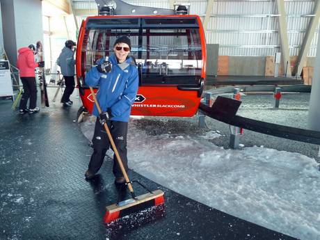 British Columbia: cleanliness of the ski resorts – Cleanliness Whistler Blackcomb