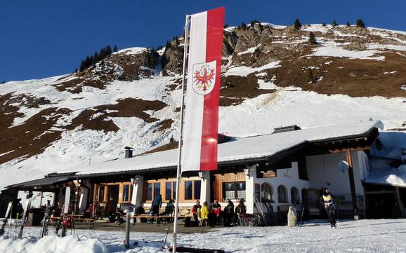 Huts, mountain restaurants  Lechtal – Mountain restaurants, huts Jöchelspitze – Bach
