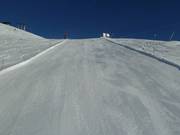 Perfectly groomed slope in Serfaus-Fiss-Ladis