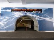 The Prenner Tunnel is very clean and well-maintained