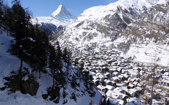 Zermatt-Matterhorn: accommodation offering at the ski resorts – Accommodation offering Zermatt/Breuil-Cervinia/Valtournenche – Matterhorn