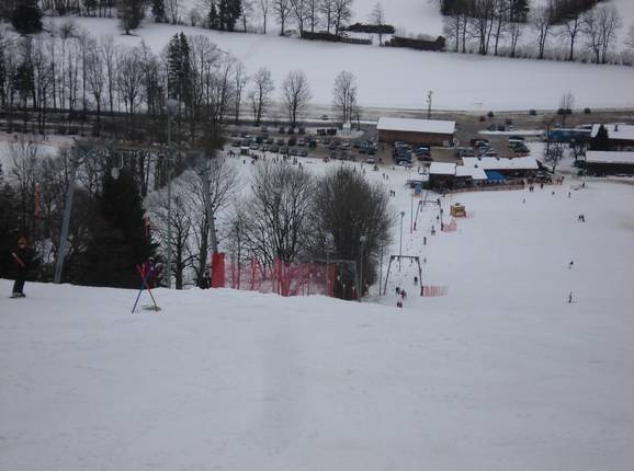 Ski slope on the Oedberg