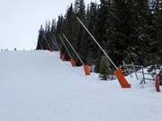 Artificial snow-making lance in Lindvallen