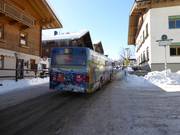 Extensive ski bus network in Neukirchen