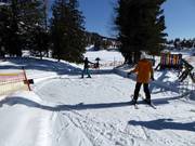 Practice area run by the Snowlove.at ski school