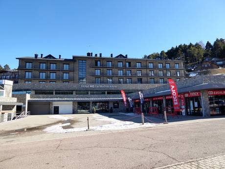 Catalonia (Catalunya): accommodation offering at the ski resorts – Accommodation offering La Molina/Masella – Alp2500