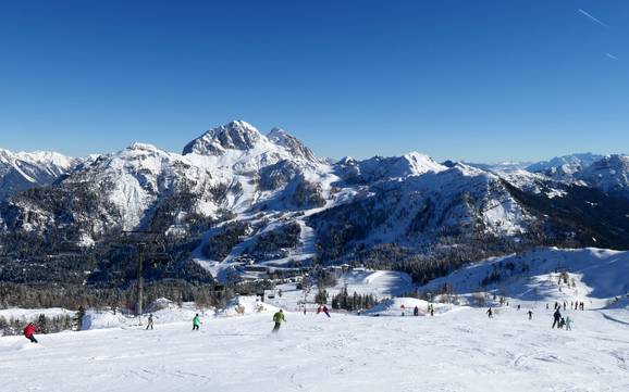 Biggest height difference in Nassfeld-Pressegger See – ski resort Nassfeld – Hermagor