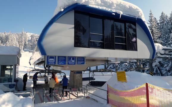 Laternsertal: best ski lifts – Lifts/cable cars Laterns – Gapfohl
