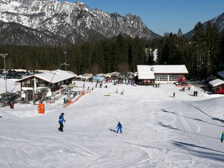 Ski resorts for beginners in Berchtesgadener Land – Beginners Götschen – Bischofswiesen