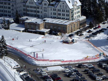 Celerina children's area run by the Schweizer Skischule St. Moritz/Celerina