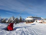 Snow lance in the ski resort of Hinterstoder