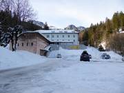 The JUFA Hotel Altaussee with access to the slopes