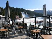 The Terrace Lounge après-ski bar in the Hotel Rila