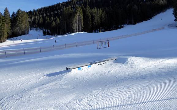Snow parks Altopiano della Paganella/Dolomiti di Brenta/Lago di Molveno – Snow park Paganella – Andalo