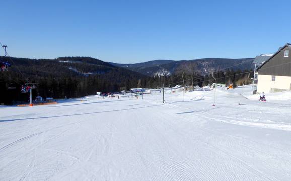 Ski resorts for beginners in the Hradec Králové Region (Královéhradecký kraj) – Beginners Špindlerův Mlýn