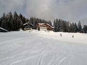 The accommodations in Grafenast are located directly at the slopes.