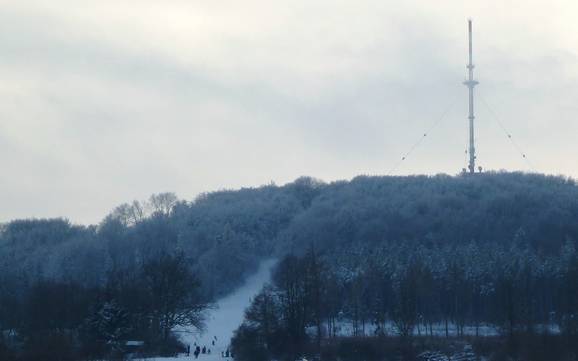 Ansbach: size of the ski resorts – Size Hesselberg