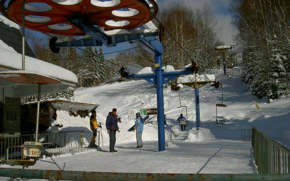 Ski lifts Železná Ruda – Ski lifts Pancíř