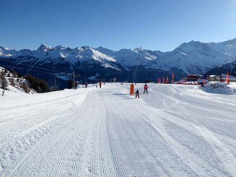 Ski resorts for beginners in Western Switzerland (Welschland) – Beginners Grimentz/Zinal