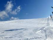 Wide slopes in the Thoma ski resort