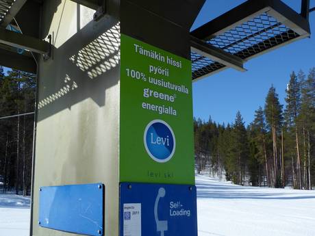 Lapland (Lappi): environmental friendliness of the ski resorts – Environmental friendliness Levi