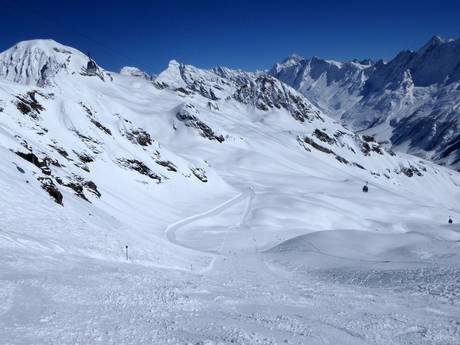 Ski resorts for advanced skiers and freeriding Valais (Wallis) – Advanced skiers, freeriders Lauchernalp – Lötschental