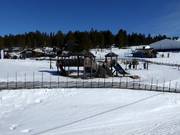 Play area in the ski resort of Idre Fjäll