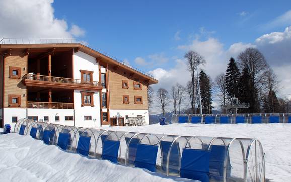 Family ski resorts Russia – Families and children Gazprom Mountain Resort