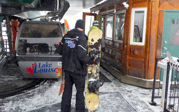 Slate Range: Ski resort friendliness – Friendliness Lake Louise
