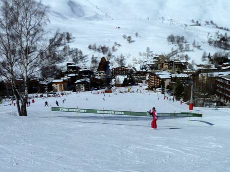 Ski resorts for beginners in the Arrondissement of Grenoble – Beginners Les 2 Alpes