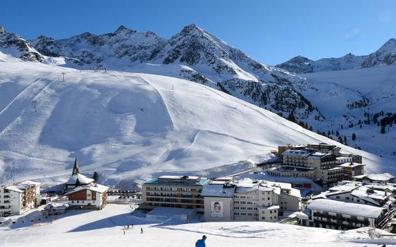 Best ski resort in the Sellraintal – Test report Kühtai