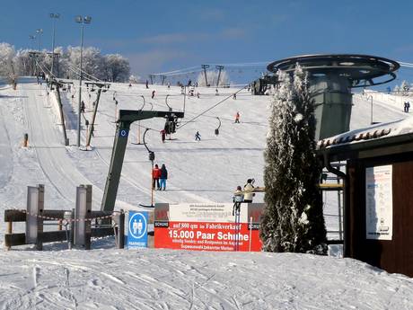 Ski lifts Swabian Jura (Schwäbische Alb) – Ski lifts Donnstetten (Römerstein)