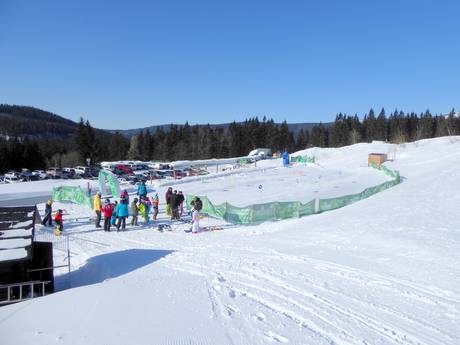 Horní Mísečky children's area run by the Skol Max ski school