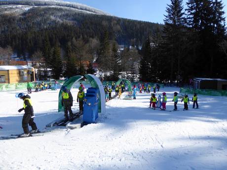 Medvědín children's area run by the Skol Max ski school
