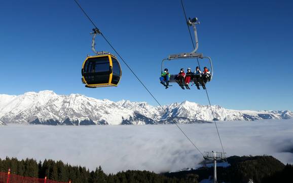 Hall-Wattens Region: best ski lifts – Lifts/cable cars Glungezer – Tulfes