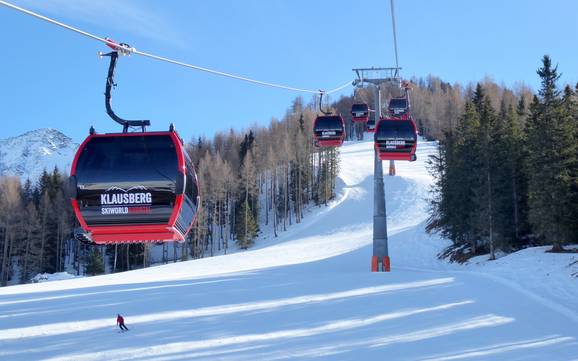 Best ski resort in the Tauferer Ahrntal (Valli di Tures e Aurina) – Test report Klausberg – Skiworld Ahrntal