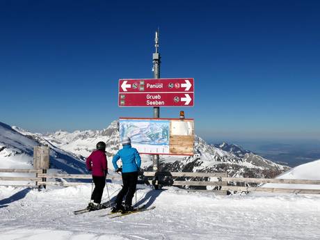Glarus Alps: orientation within ski resorts – Orientation Flumserberg