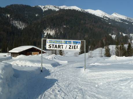 Cross-country skiing Salzburger Saalachtal – Cross-country skiing Heutal – Unken