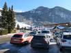 Ötztal Alps: access to ski resorts and parking at ski resorts – Access, Parking Hochzeiger – Jerzens