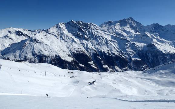 Val d'Anniviers: size of the ski resorts – Size Grimentz/Zinal