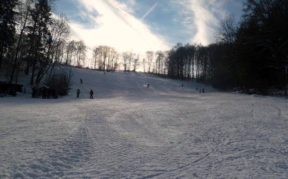 Skiing in the County of Esslingen
