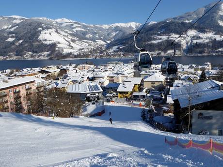 Glemmtal: access to ski resorts and parking at ski resorts – Access, Parking Schmittenhöhe – Zell am See